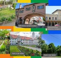 3 ZKB, Ruhige Zentrale Stadtwohnung, Gartennutzung, WG geeignet - Augsburg Innenstadt