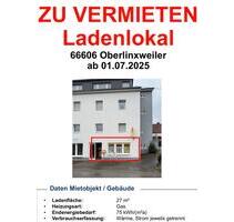 Ladenlokal St. Wendel Oberlinxweiler ab 01.07.2025 zu vermieten - Sankt Wendel