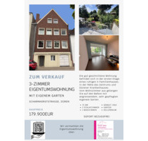 3-Zimmer Eigentumswohnung mit eigenem Garten in Düren