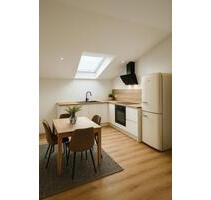 Neubau - Vollmöblierte 1-Zimmerwohnung mit Terasse und Garten - Lüneburg Ebensberg