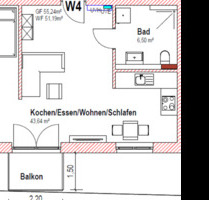 1-Zimmer-Neubauwohnung mit Balkon – nur mit WBS - Merzig