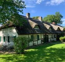 Ferienwohnungen Ostsee gegenüber Hiddensee Reethaus Rosengarten - Gingst