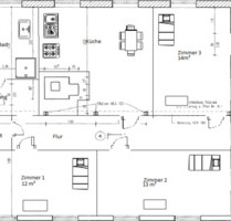 sanierte 3-Raum Wohnung - 455,00 EUR Kaltmiete, ca.  73,00 m² in Ilmenau (PLZ: 98693)