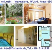 Maisonette-Suite in Zehlendorf - 550,00 EUR Kaltmiete, ca.  24,00 m² in Berlin (PLZ: 14163) Steglitz-Zehlendorf