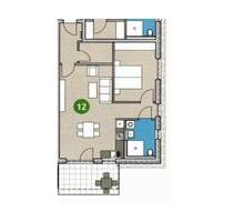 2-Zimmer-Wohnung - möbliert - in Seniorenwohnanlage in Frensdorf