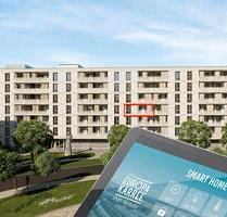 Wohnung m. fantastischem Blick ins Grüne | Süd-Loggia | Aufzug | TG | Smart-Home | Energielevel A+ - Erfurt Gispersleben