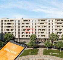 Wohnung mit Top-Ausblick | Süd-Loggia | sep. Küche | Bad mit gr. Dusche | TG | Aufzug | Erstbezug - Erfurt Gispersleben