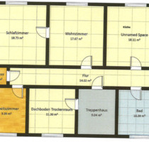 3-Zimmer-Dachgeschosswohnung mit großer Wohnküche in ruhiger Lage - Gelsenkirchen Gelsenkirchen-Mitte