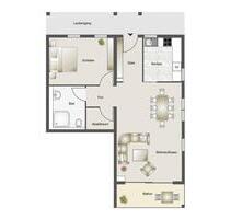 Moderne, barrierefrei und zentral gelegene Neubauwohnung in Niedernhall !!