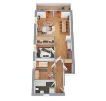 Helle 3-Zimmer Wohnung mit Balkon in Velpke-Meinkot