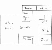 170qm Wohnung mit 5 Zimmern, 2 Badezimmern und großer Wohnküche - Naumburg (Saale)