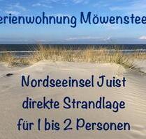 Ferienwohnung Möwensteert FREI, 1-2 Pers., Insel Juist Nordsee