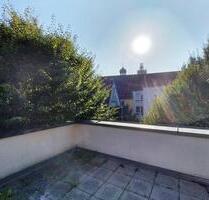 Südterrasse über den Dächern der Altstadt - Giengen an der Brenz