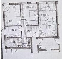 3,5 Raum Wohnung mit Balkon und Tageslichtbad zu Miete in Velbert
