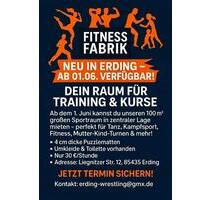 Fitness Kurs Raum - 30,00 EUR Kaltmiete, in Erding (PLZ: 85435)