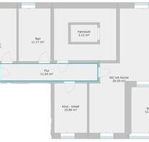 Großzügige 3-Raum- Wohnung mit Balkon - Bad Liebenwerda