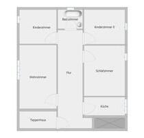 4-Zimmer-Wohnung mit 78 m² in traumhafter Umgebung in Algermissen