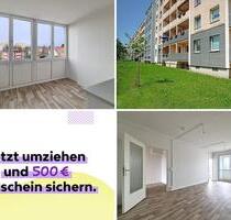 500 € fürs neue Zuhause*: frisch renovierte 3 ZimmerWE mit Wintergarten & Ausblick - Freiberg