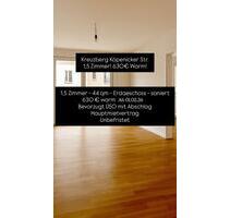 1,5 Zimmerwohnung✅Ü50✅Kreuzberg✅630€WARM✅kernsaniert✅ - Berlin Friedrichshain-Kreuzberg