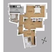 3-Zimmer-Wohnung - 800,00 EUR Kaltmiete, in Pforzheim (PLZ: 75172) Weststadt