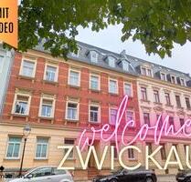 ++ wunderschöne, frisch renovierte 2-Raum Wohnung - mit Balkon - in der Zwickauer Nordvorstadt ++