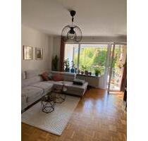 2 -Zimmer Voll möblierte Wohnung mit Garten und Loggia - Düsseldorf Stadtbezirk 9