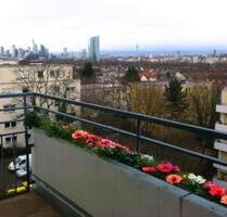 nähe MainEZB: möblierte 1-ZW mit Bad, Balkon u. Pantry Küche - Frankfurt am Main Oberrad
