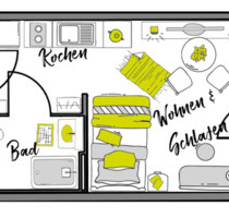 Möblierte Komfort-Apartments – Maison Gmünd - Schwäbisch Gmünd