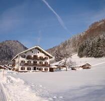 Ferienwohnung mit 2 Schlafzimmern - Ferienwohnung Thorau Alm - Ruhpolding