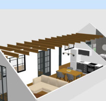 Exklusive Dachgeschosswohnung – Fußbodenheizung, Designglas, EBK - Amberg