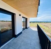 Top Modernes 3 Zimmer Niedrigenergie Apartment mit großzügigem Balkon & Aufzug in Top Lage mit tollem Blick ins Grüne in Weilerbach als Erstbezug