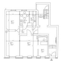 Wohnung Praxis zu vermieten - 608,00 EUR Kaltmiete, ca.  78,50 m² in Halle (Saale) (PLZ: 06108)