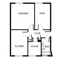 Schöne 3-Zimmer-Wohnung nur anmietbar mit WBS! - Ludwigshafen am Rhein Ludwigshafen-Hemshof