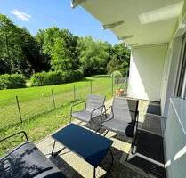 Top renovierte, möblierte 1-Zimmer-Terrassenwohnung mit Garten - München Ramersdorf-Perlach