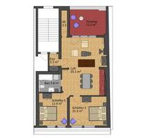 Ferienwohnung - Dachloft - 78 m² Berlin Moabit - Münster Mitte-Nordost