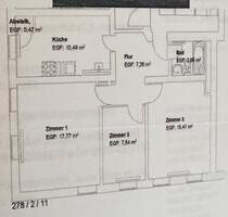 Nachmieter - 740,00 EUR Kaltmiete, ca.  66,00 m² in Kassel (PLZ: 34125) Fasanenhof