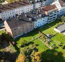 Stilvolle, frisch sanierte 3-Zimmer-DG mit offenem Spitzboden - Essen Stadtbezirk II