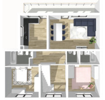 Helle 3-Zimmer-Wohnung mit großem Balkon in Bad Orb