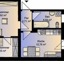 Balkon mit Blick ins Grün - 260,00 EUR Kaltmiete, in Altenburg (PLZ: 04600)