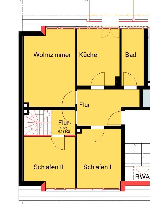 5-Zimmer-Wohnung mit Balkon - 114 qm - Erstbezug im Erphoviertel - Münster Mitte-Nordost