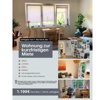Komfortable und hell möblierte 2-Zimmer-Wohnung in Hamburg-Barmbe