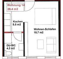 Gemütliche 1-Zimmer-Wohnung in Hagen - ideal für Studierende oder Berufseinsteiger (Whg14-203)