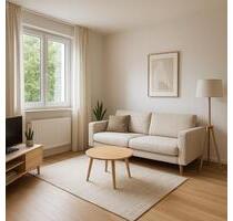 Renovierte 2-Zimmer-Wohnung mit großer Terrasse in Mülheim Ruhr - Essen Stadtbezirk IX