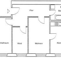 Brandenburg: 3-Raumwohnung am Waldrand (206157) - Bad Freienwalde (Oder)