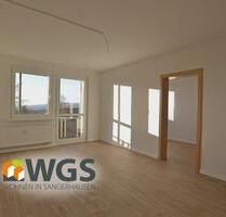 Sanierte 4-Raum-Wohnung in Zentrumsnähe mit Badewanne und Balkon - Bezug ab sofort möglich! - Sangerhausen