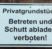 Baustellenschild 