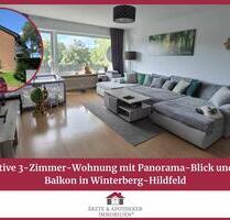 Attraktive 3-Zimmer-Wohnung mit Panorama-Blick und XXL-Balkon in Winterberg-Hillfeld