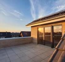 Wunderschöne Dachgeschoss-Wohnung mit großer Dachterrasse - Heiden