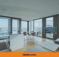 Exklusiv möblierte 3-Zimmer-Designwohnung im Grandaire mit Balkon und Weitblick - Berlin Mitte