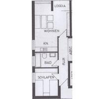 Frisch renovierte 46m2 - 2 Zimmer Wohnung in Rheda - Rheda-Wiedenbrück